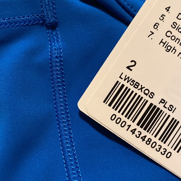 ❤️ Lululemon Poolside Fast & Free 25” Leggings Tights NWT - Picture 12 of 15